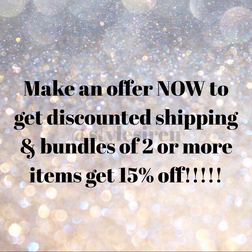 Accepting offers for everything!